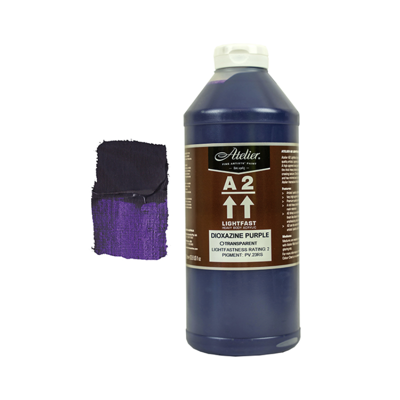 Dioxazine Purple 1L - Chroma A2 Acrylic Paint