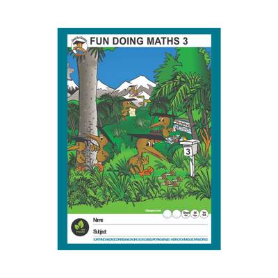 Clever Kiwi - Fun Doing Maths Book 3 (10mm Grid)