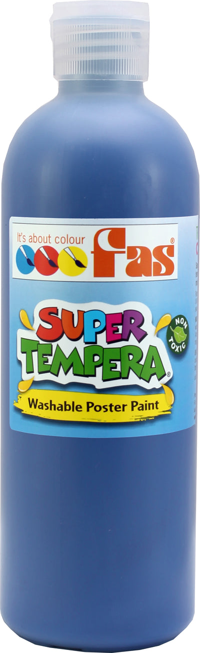Metallic Blue 500mL - Super Tempera Poster Paint