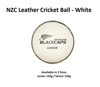 Cricket Ball - White Leather | Junior 142g