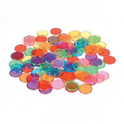 Magnetic Counting Chips - Bag 100