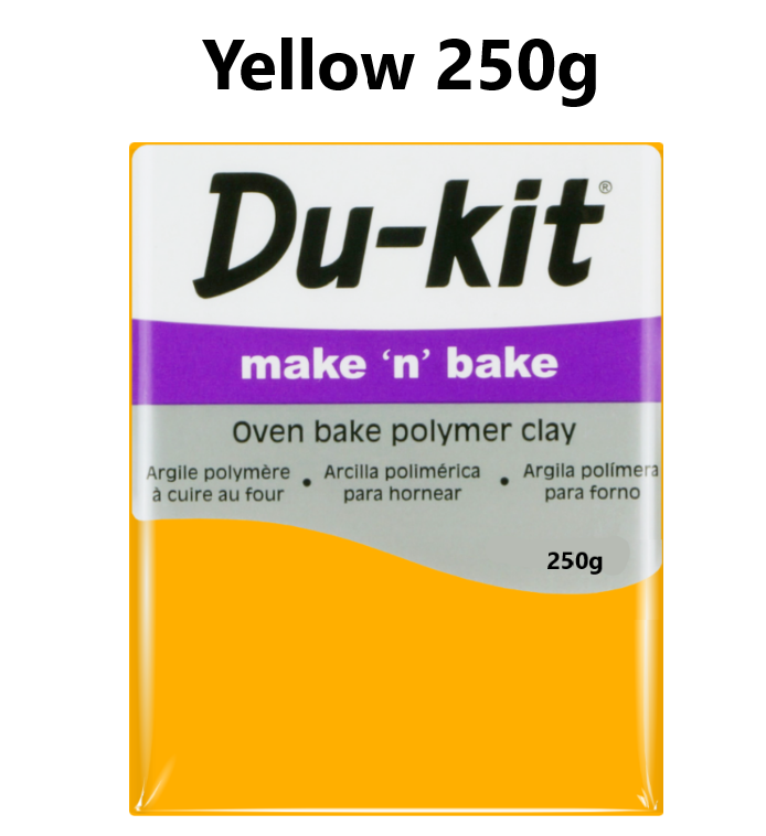 Yellow 250g - Du Kit Modelling Clay