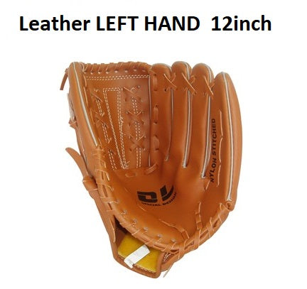 Softball Glove - All Leather | 12 inch Left Hand