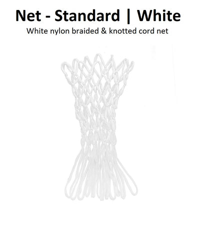 Basketball/Netball Net - Standard| White