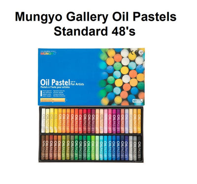 Mungyo Gallery Oil Pastels - Standard 48's