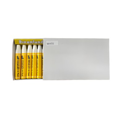 Dreamland Oil Pastels - Large 12's - White