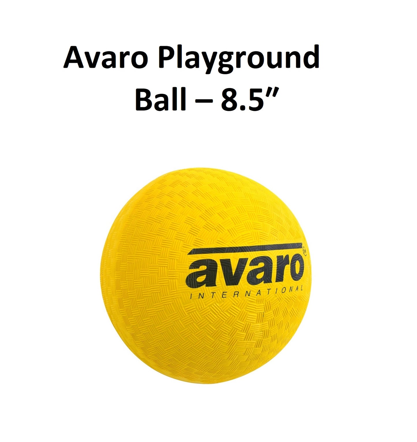 Rubber Playground Balls - 8.5 Inch