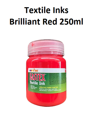 Brilliant Red 250mL - FAStex Textile Inks