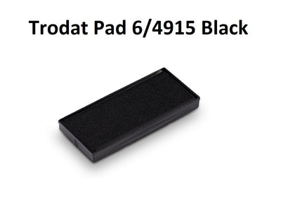 Black - Trodat 4915 Ink Pad Refill