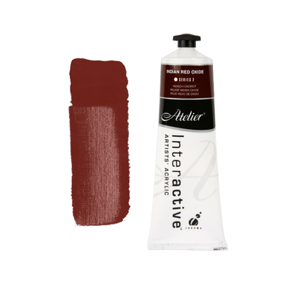 Indian Red Oxide 80ml - Atelier Acrylic Paint S2