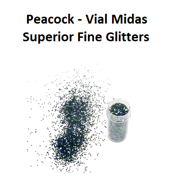Peacock 10g - Midas Superior Fine Glitters