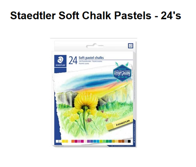 Staedtler Soft Chalk Pastels - 24's