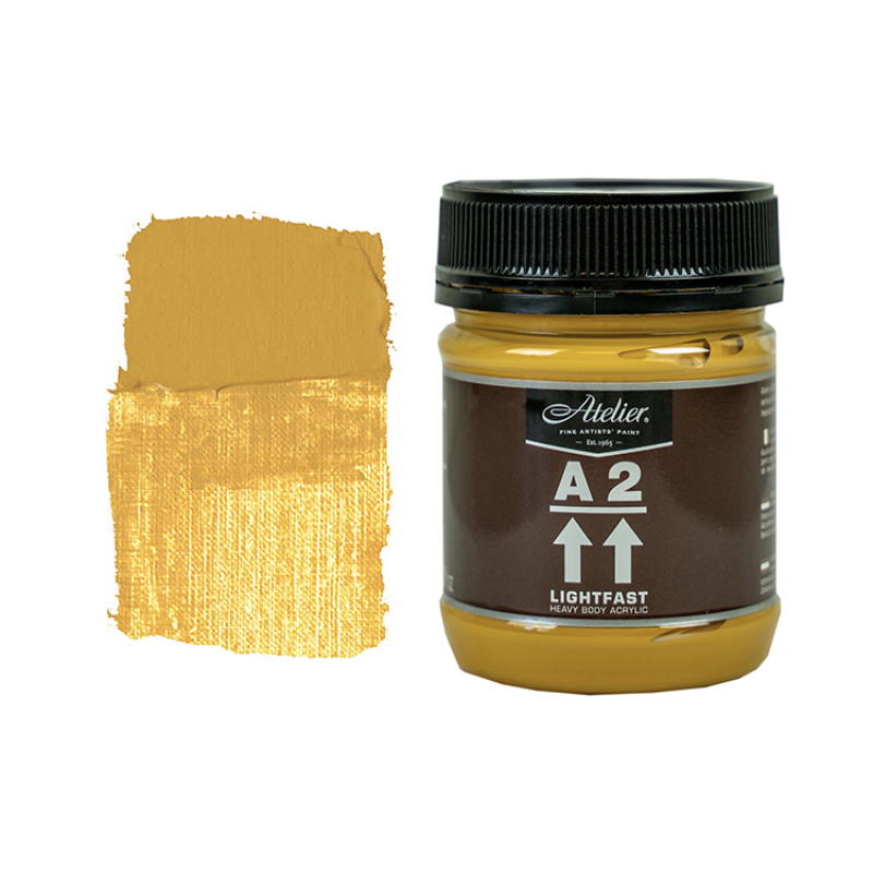 Yellow Oxide 250ml - Chroma A2 Acrylic Paint
