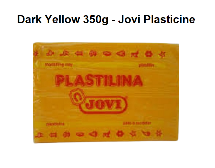 Dark Yellow 350g - Jovi Plasticine