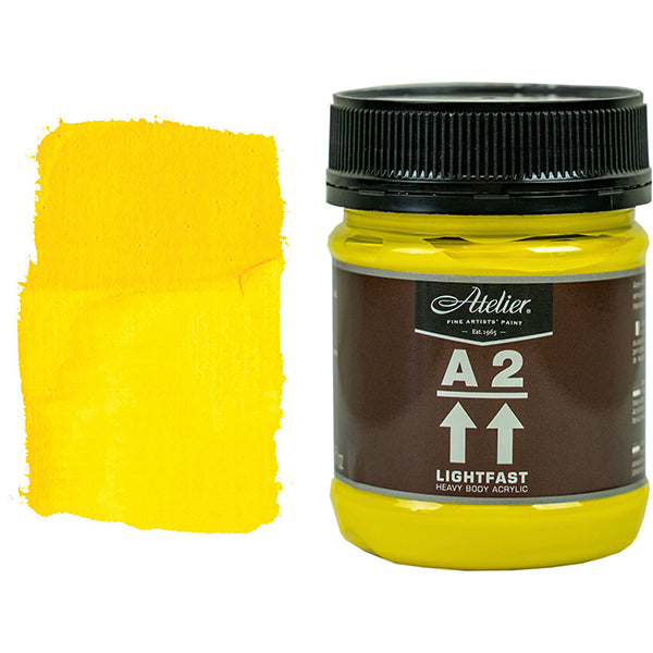 Cadmium Yellow Light 250ml - Chroma A2 Acrylic Paint