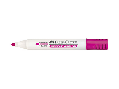 Pink - Bullet tip - Faber Castell Whiteboard Markers