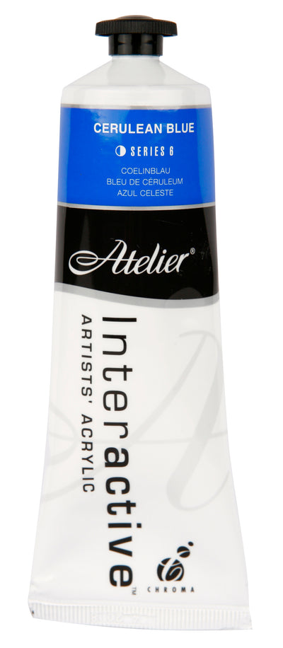 Cerulean Blue Hue 80ml - Atelier Acrylic Paint S2
