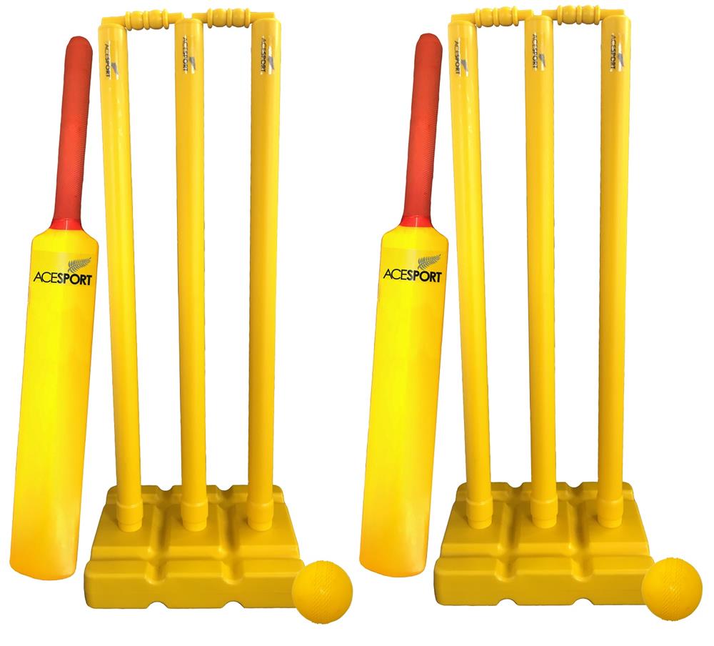 Plastic Cricket Set - Double | Size 6