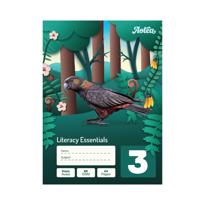 Aotea Literacy Essentials Book 3 (9mm Ruled)