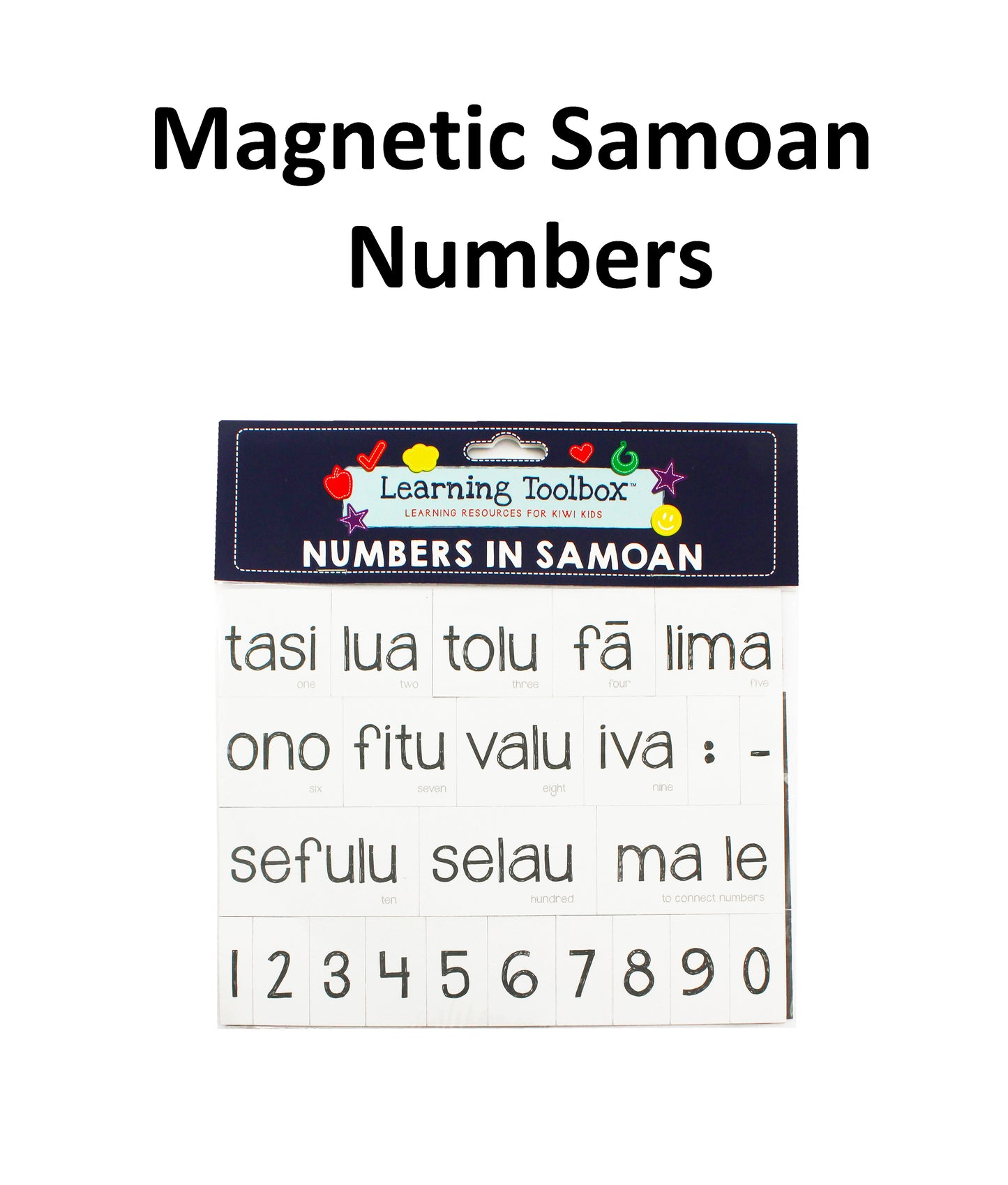 Samoan Magnets - Numbers