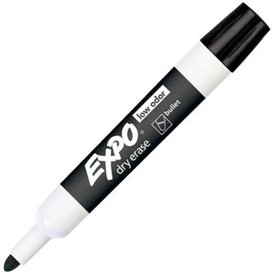 Black - Bullet Tip Expo Whiteboard Marker