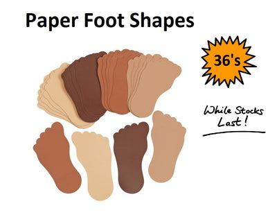 Paper Foot Shapes