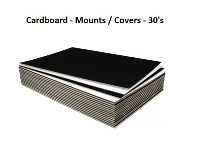 Cardboard - Mounts / Covers - 30's
