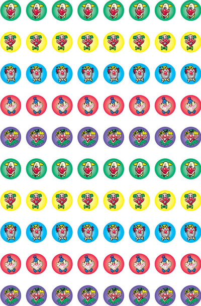 Glitter Clown - Dynamic Glitz Merit Stickers (Pack of 800)