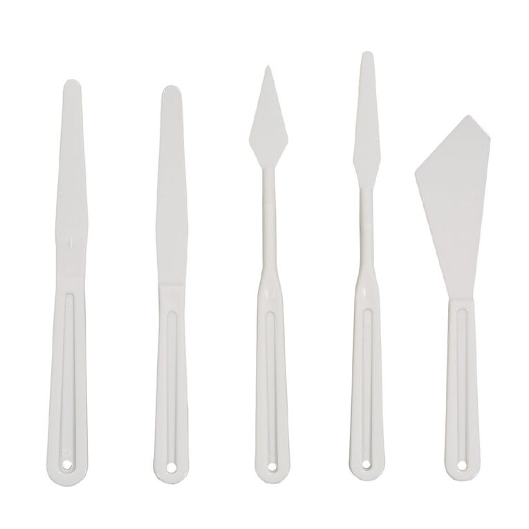 Palette Knives - Plastic (Set of 5)