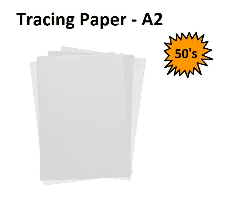 Tracing Paper - A2 /  50 Sheet Pack