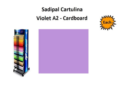 A2 - Cardboard - Single Sheets - Violet
