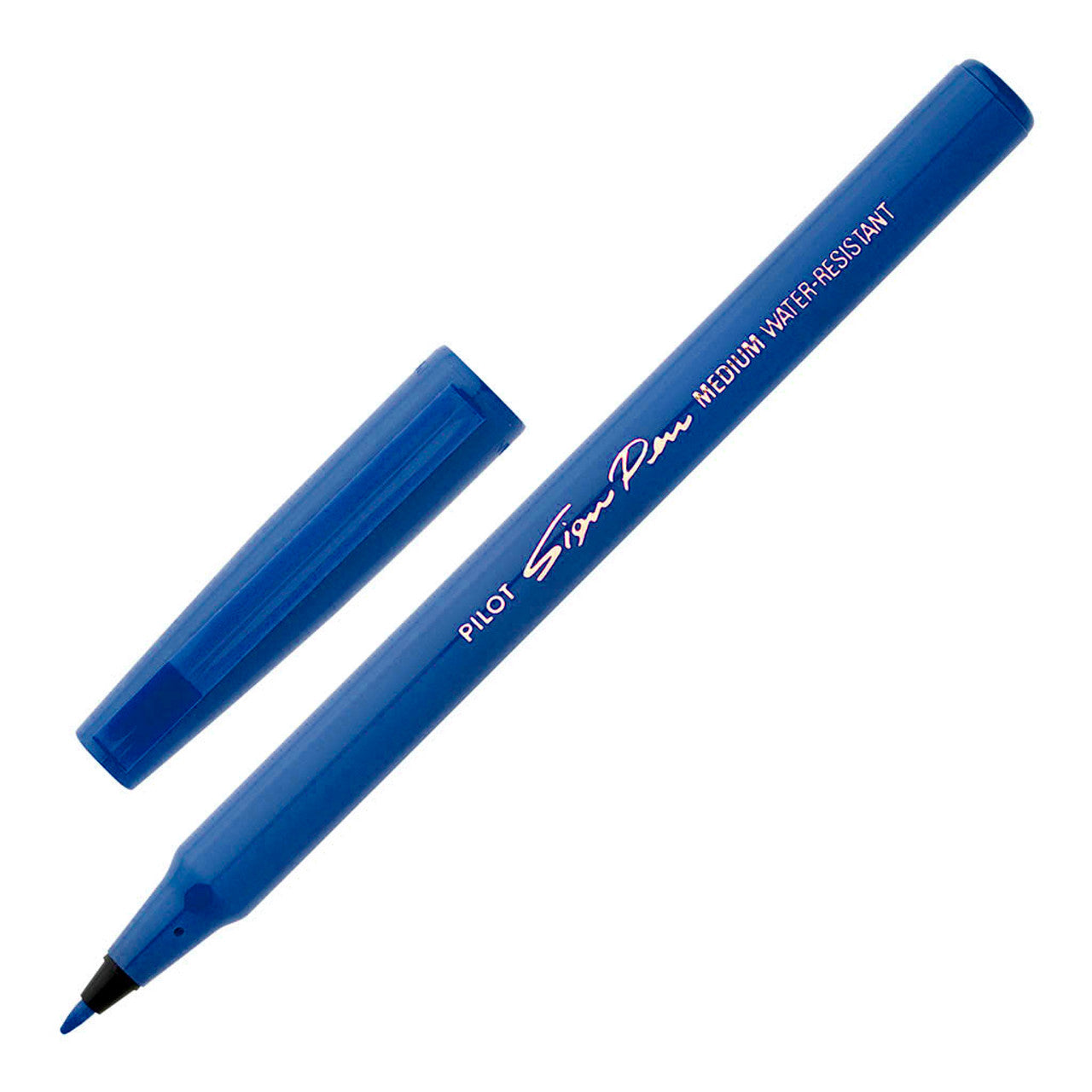 Blue - Pilot Sign Pen - Fibre Tip 0.6mm