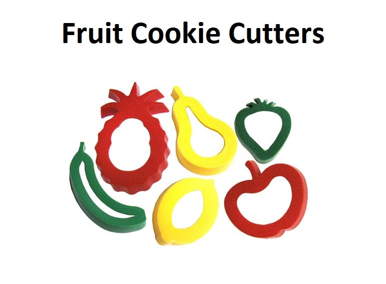 Cookie Cutters - Fruit 6's