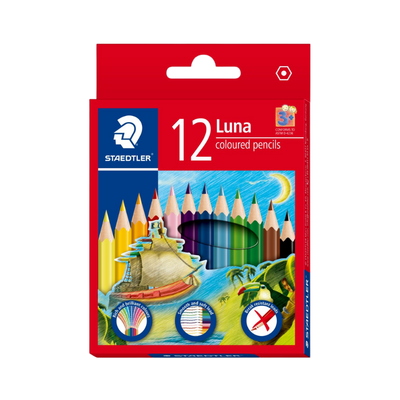 Staedtler Luna Colour Pencils - 12's Half Size