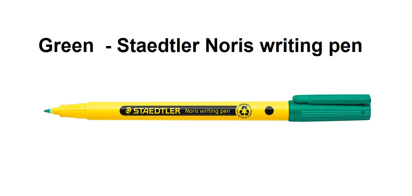 Green  - Staedtler Noris Writing Pen