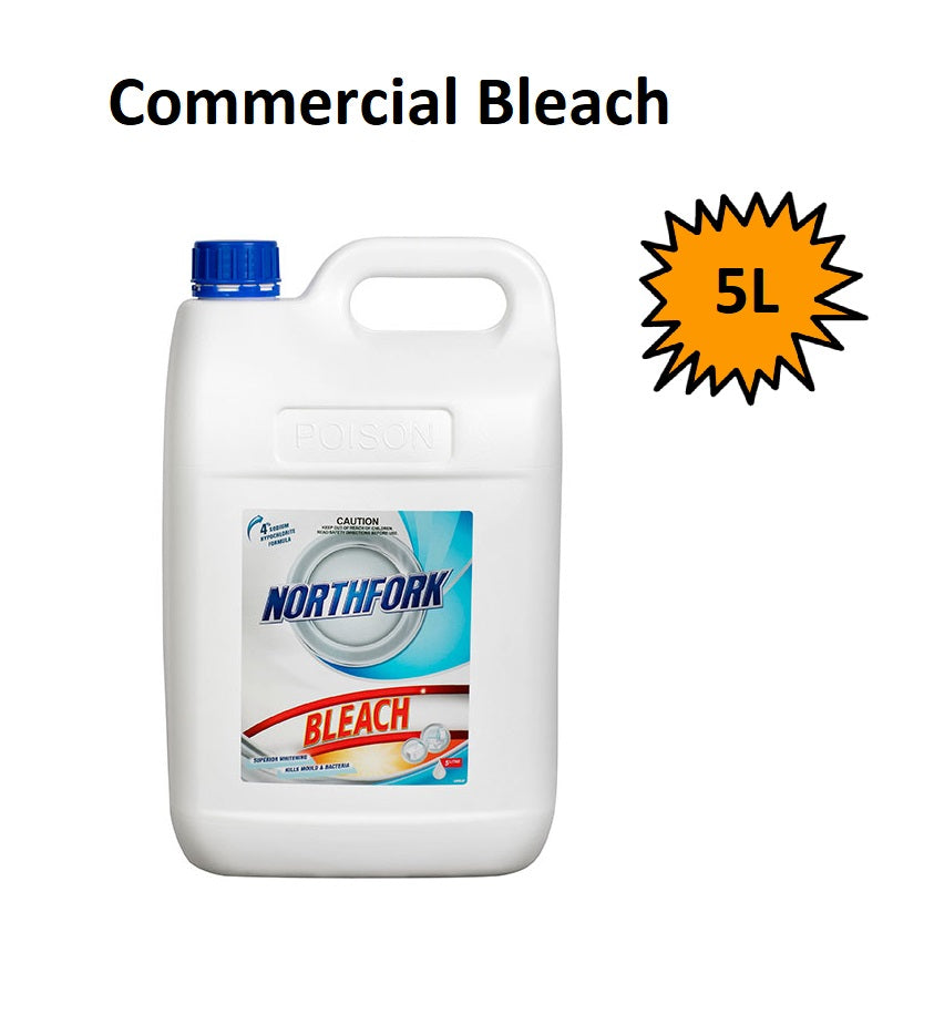 Commercial Bleach - 5 Litre