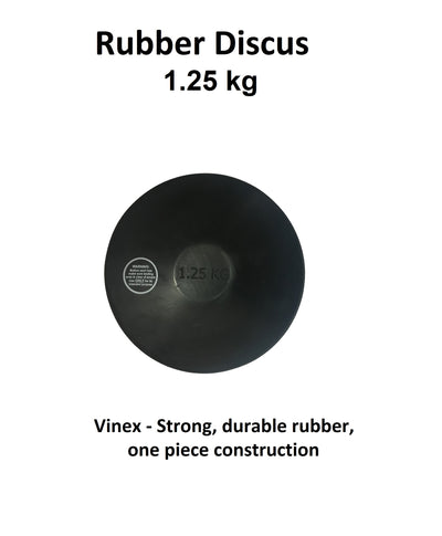 Rubber Discus - 1.25 kg