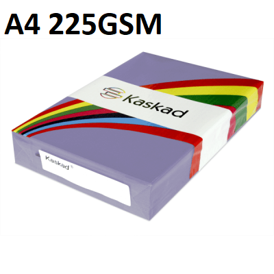 A4 Plover Purple - Kaskad 225gsm 100 sheets