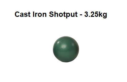 Cast Iron Shotput - 3.25kg