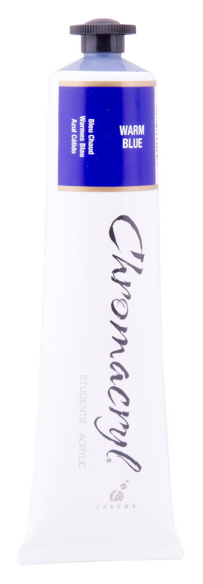 Warm Blue 75ml - Chromacryl Acrylic Paint