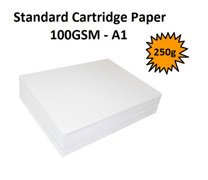 A1 - Standard Cartridge Paper 100gsm 250's