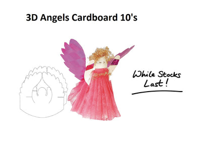 Cardboard - 3D Angels  10's