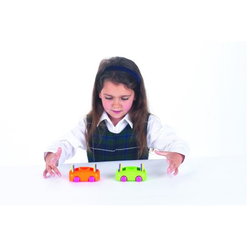 Push-Pull Cars And Magnet Set - Magppc