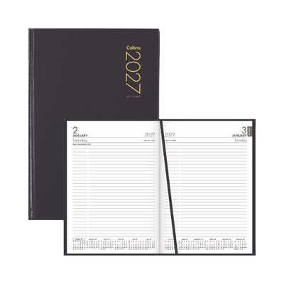 2027 Collins Diary A51 Black