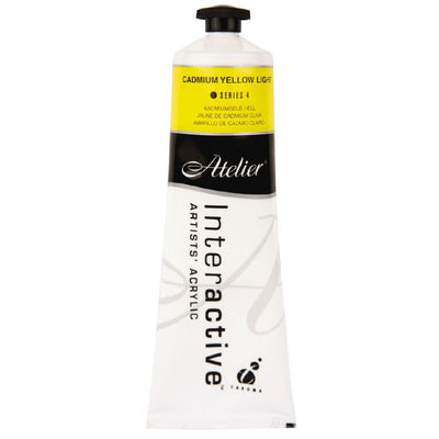Arylamide Yellow Light 80ml - Atelier Acrylic Paint S3