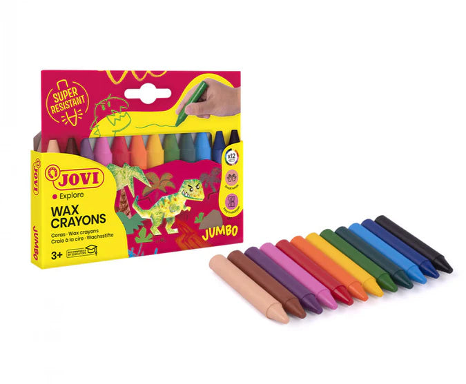 Jovi Wax Crayons - Pack of 12