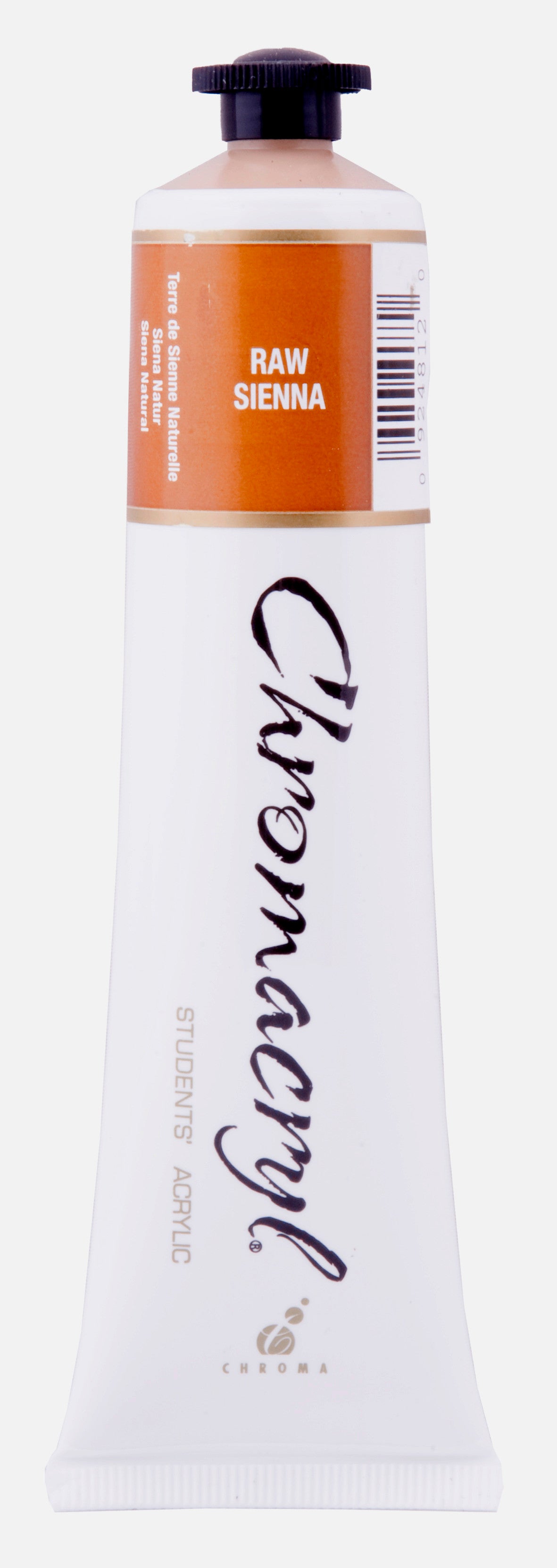 Raw Sienna 75ml - Chromacryl Acrylic Paint