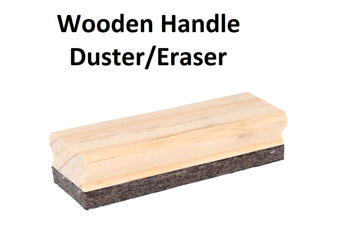 Wooden Handle Duster/Eraser