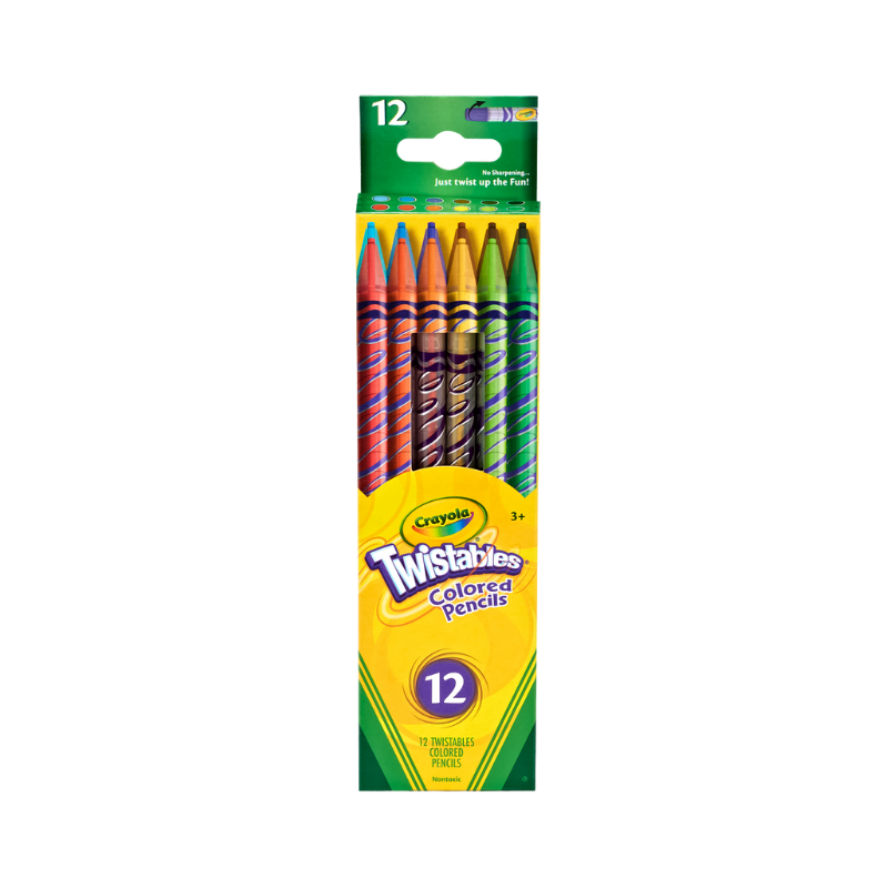 Crayola Twistable Colour Pencils - 12's
