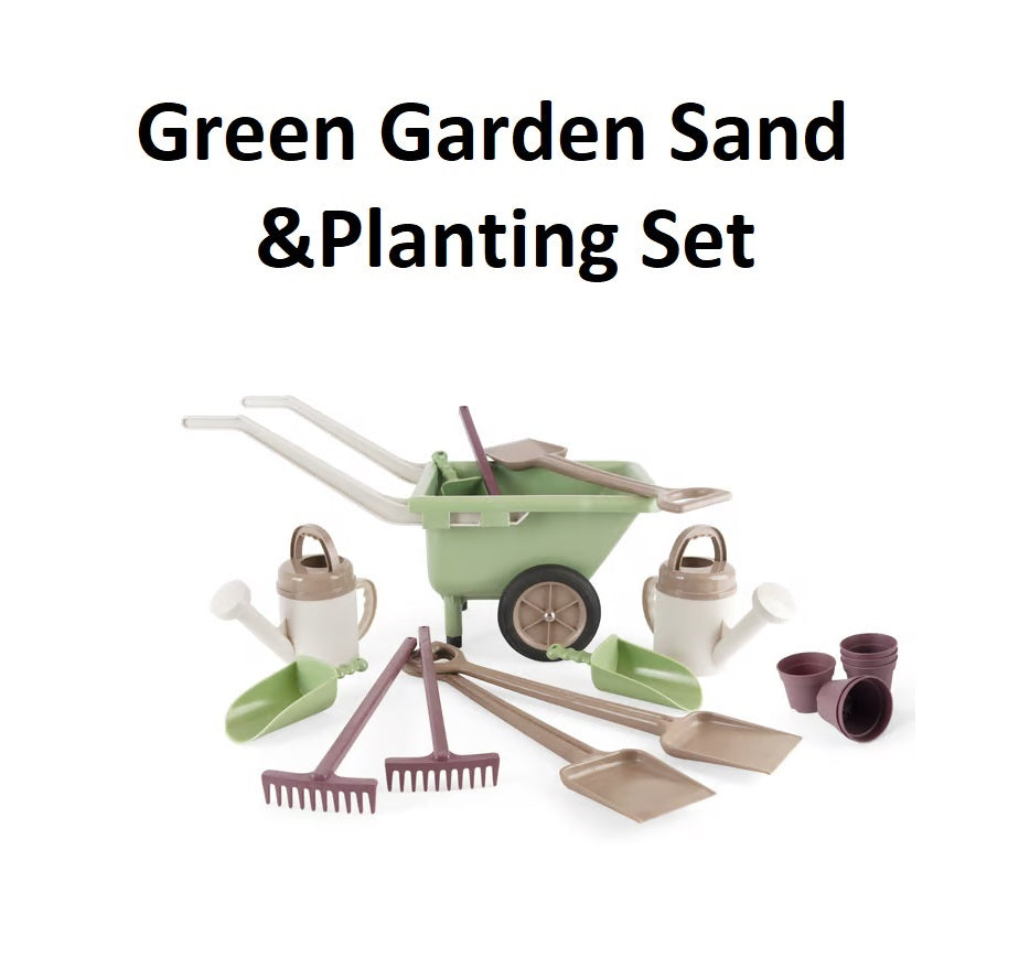 Green Garden Sand and Planting Set